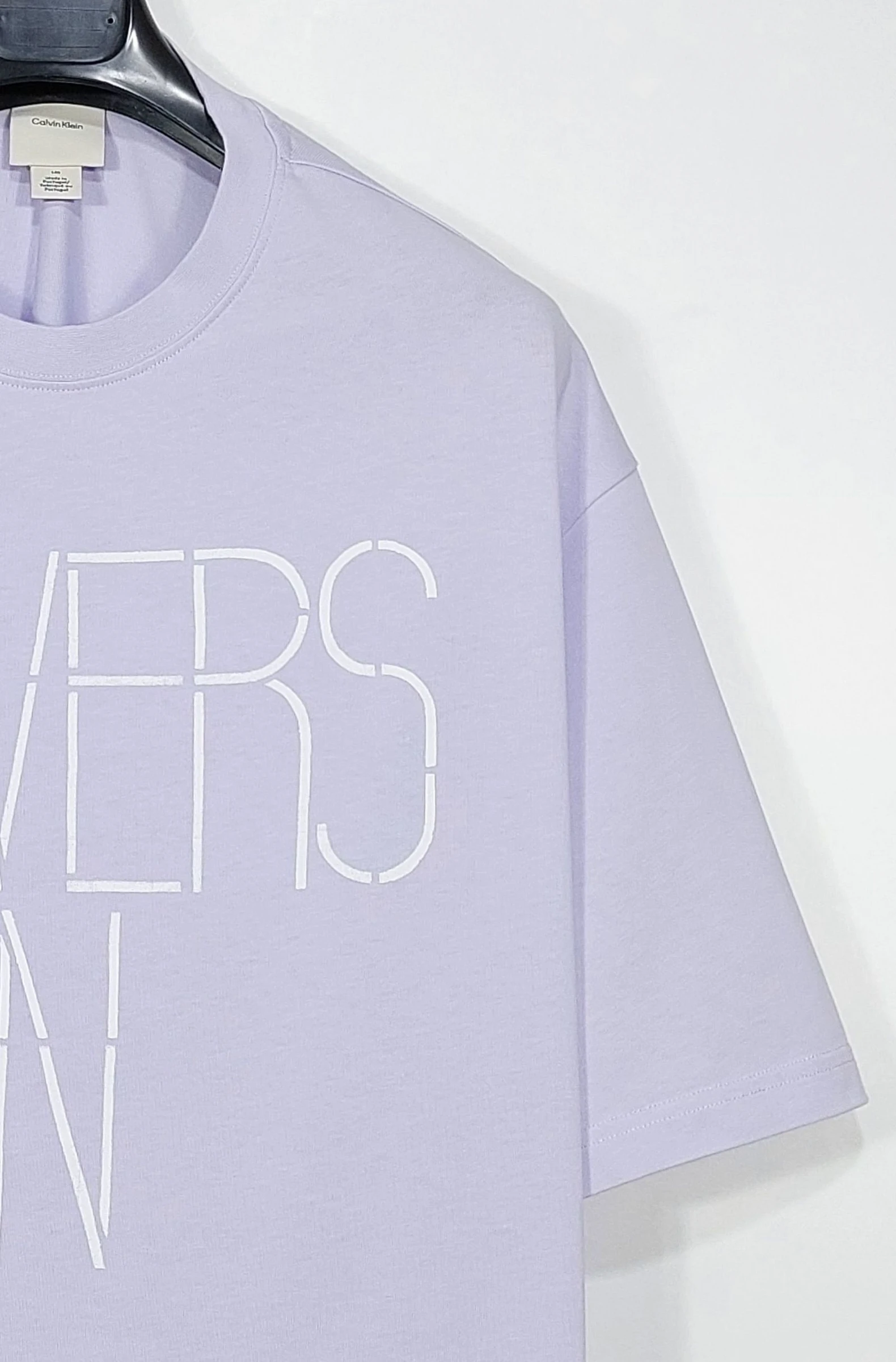 Calvin Klein Studio 'lovers in' oversize tshirt - lilac L – photo 10